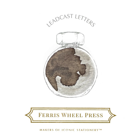 Leadcast Letters 10ml Ink