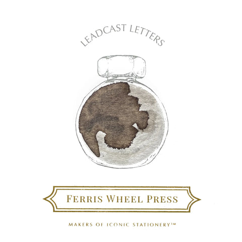 Leadcast Letters 38ml Ink