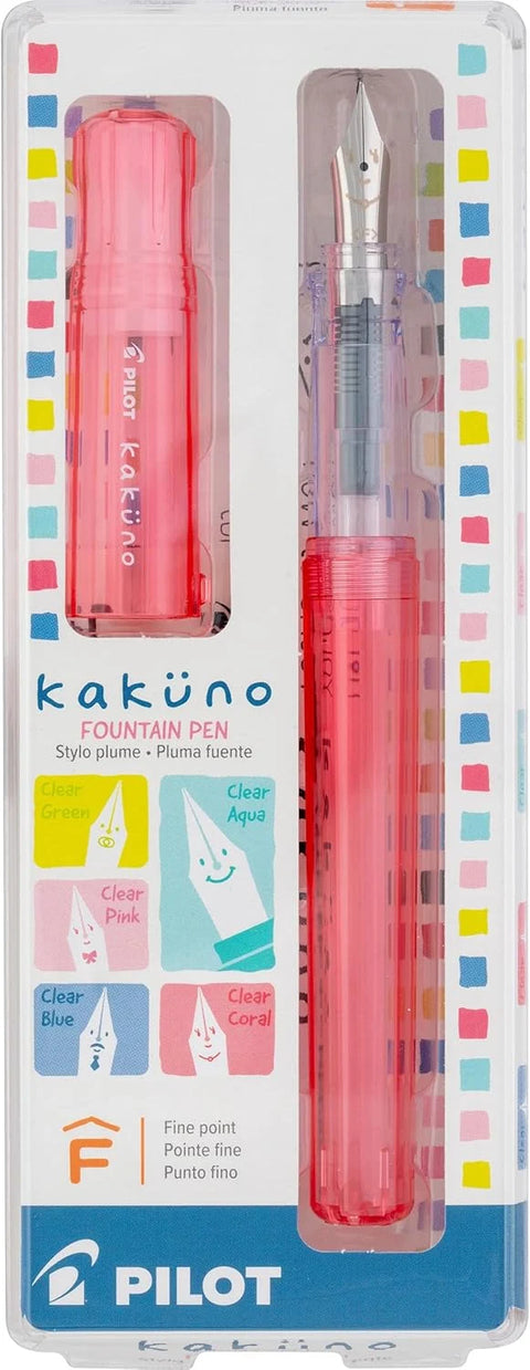 KAKUNO Fountain Pen Coral