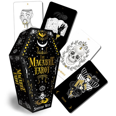 Macabre Tarot by Sam Rook: Flashcards