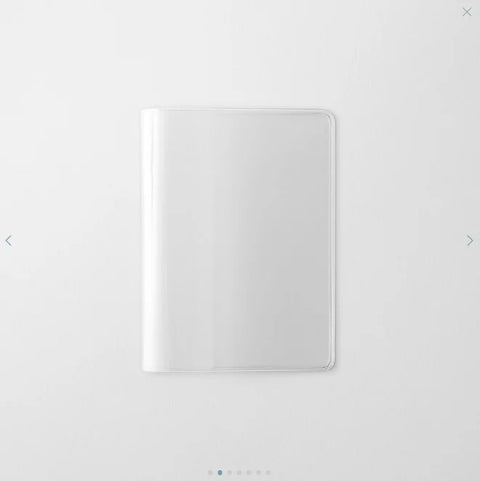A6 MD Notebook Clear Cover