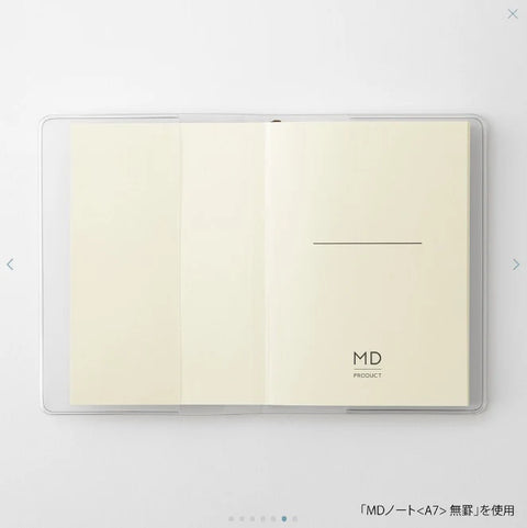 A6 MD Notebook Clear Cover