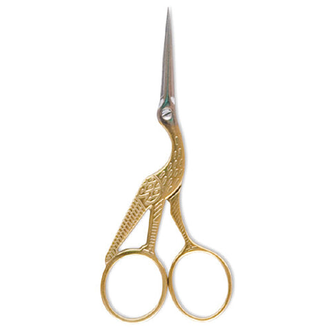 Gold Scissors with Sheath