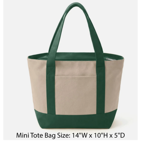 Personalized Mini Tote Bags - Live Painting Oct 17th