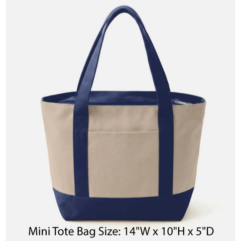 Personalized Mini Tote Bags - Live Painting Oct 17th