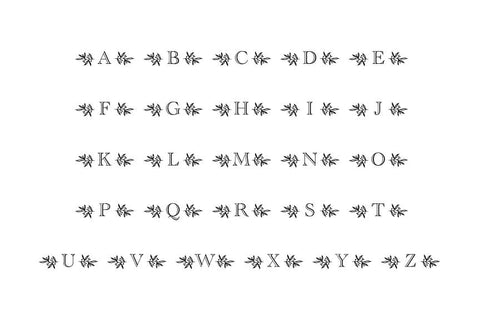 RSVP to Print your Own Monogram Set 4/25-4/26