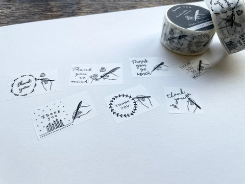 Thank you Washi Tape - Oeda Letterpress
