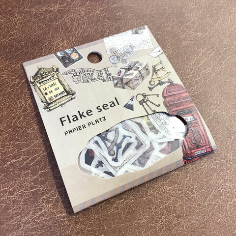 Post Marks Flake Stickers