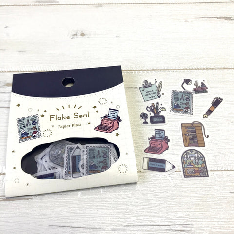 Stationery Flake Stickers
