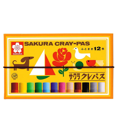 SAKURA CRAY-PAS 12 Colors