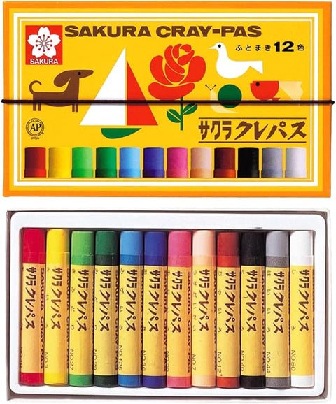 Craepas Color SAKURA CRAY-PAS 12 Colors – Slackline Press