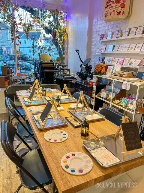 Day of the Dead Letterpress + Watercolor Workshop