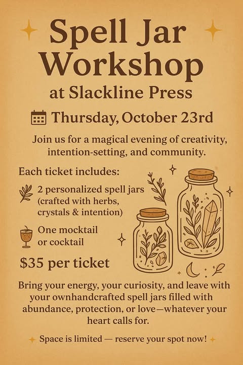 Spell Jar Workshop