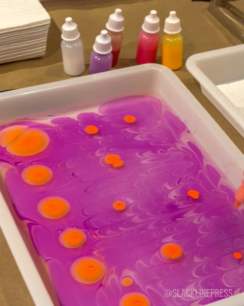 Paper Marbling Workshop 1/29