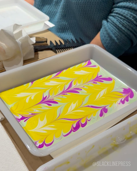 Paper Marbling Workshop 1/29