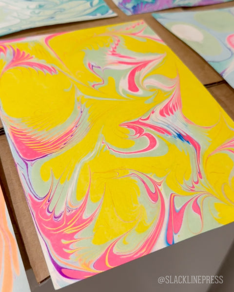 Paper Marbling Workshop 1/29