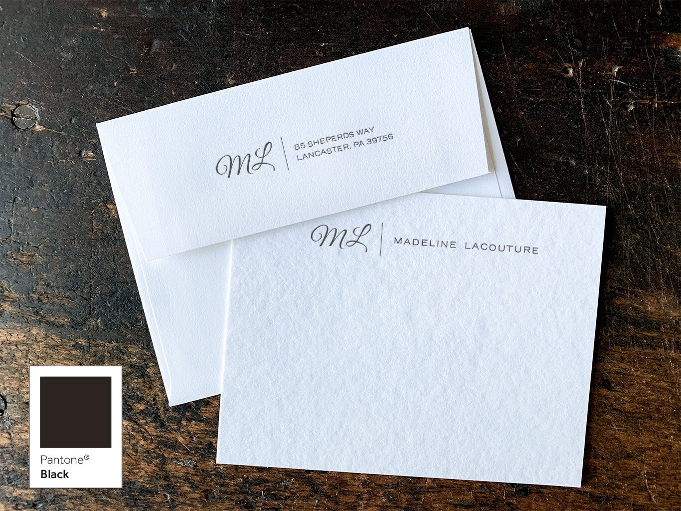Personalized Script Initials – Slackline Press