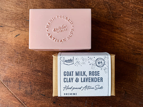 NO.4 GOAT MILK, ROSE CLAY AND LAVENDER