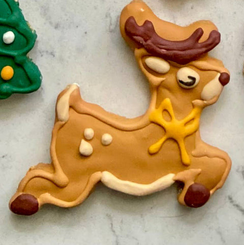 Reindeer Dog Cookie