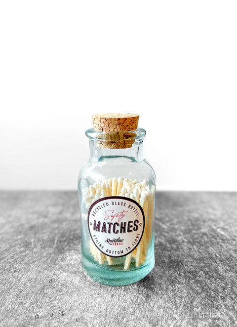 Matches in a bottle