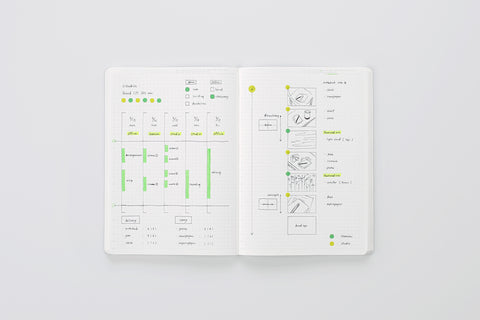 365 Days Notebook A5 Grid
