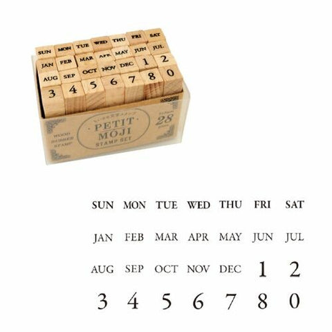 Rubber Stamp Day/Week/Month