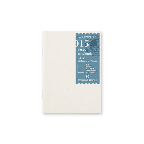 015 Watercolor Paper (Passport Size)