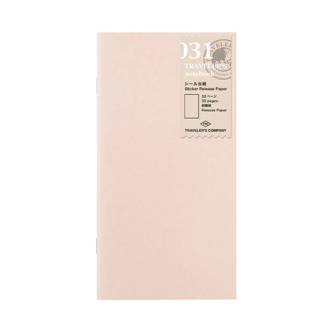 031 Sticker Release Paper – Slackline Press