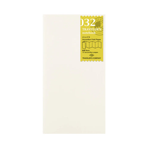 032 Accordion Fold Paper – Slackline Press