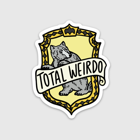 HP Total Weirdo Sticker