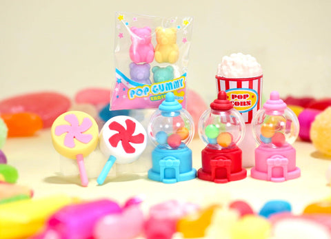 Mini Candy Erasers