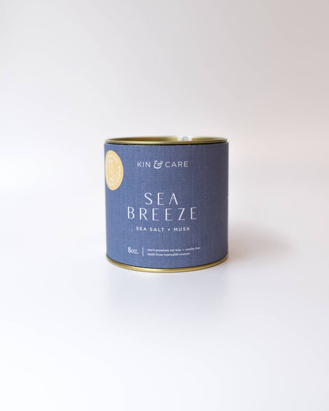 Sea Breeze - Coastal Collection Tin Candle
