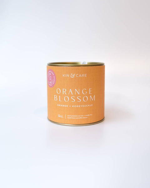 Orange Blossom - Coastal Collection Tin Candle