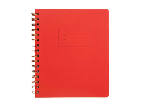 Red Blank Sketch Notebook
