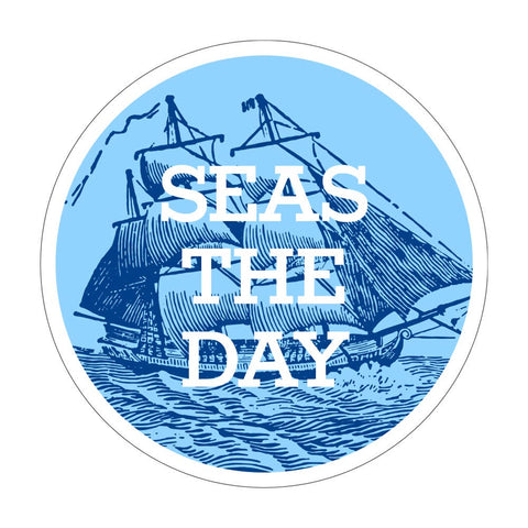 Seas the Day Sticker