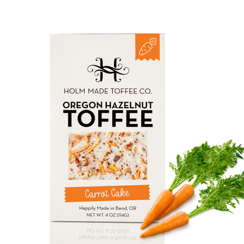 Carrot Cake Hazelnut Toffee