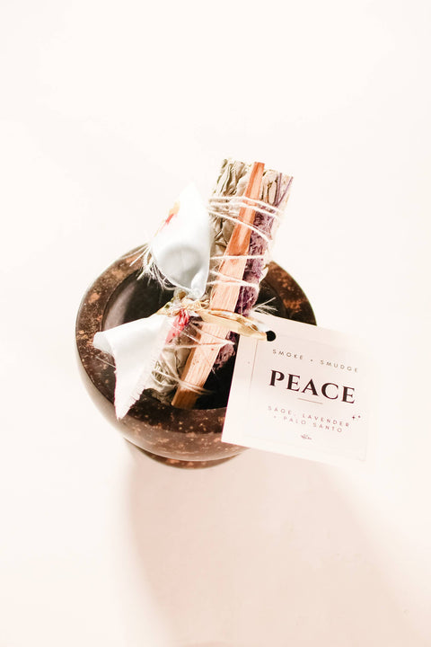 Liv Rocks - Valentine's Day Gift | PEACE Smoke Sage Bundles: Peace