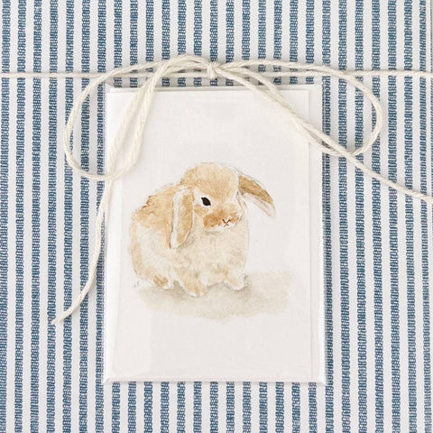 Bunny mini notecard