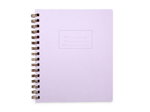 Lilac Blank Sketch Notebook
