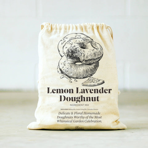 Lemon Lavender Doughnut Baking Mix