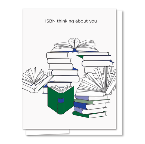 ISBN - Illustrated Funny Love Card